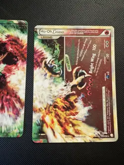 Ho-Oh Legend Set 111 112/123 Pokemon Heart Gold Soul Silver Holo - LP - Image 4