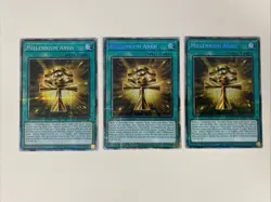 Yugioh Millennium Ankh x 3 - 1st Edition Starlight Rare NM - Free Holo - B - Image 1