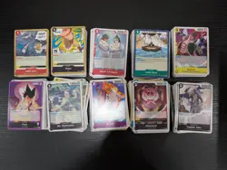 Around 1500 One Piece TCG Cards Bulk Lot - C , UC, L Mixed Sets - Image 2