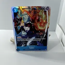 Bandai One Piece CCG Sabo OP15-046 Special Blocker On Play Holo 9000 Power - Image 1