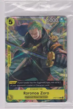Roronoa Zoro OP07 - 113 Illustration Box V.3 SEALED One Piece TCG English - Image 1