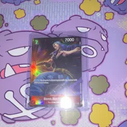 Bandai One Piece CCG Benn Beckman Red-Haired Pirates Holo OP09-009 7000 Power - Image 1