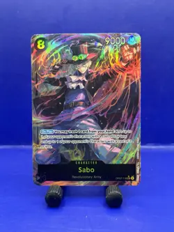 One Piece Sabo (Alt. Art) OP07-118 SEC 500 Years In The Future Foil ENG - Image 1
