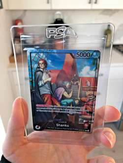 One Piece SEALED / NEW Shanks OP09-001 2025 PSA Magazine Promo - Image 3