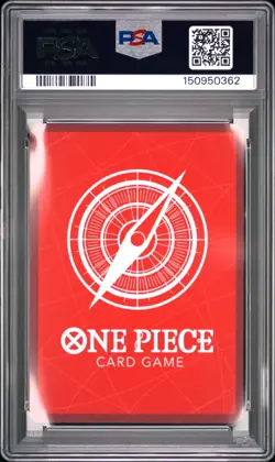 2024 ONE PIECE ST13 #003 THREE BROTHERS LUFFY BLACK & WHITE ALT ART PSA 10 - Image 2