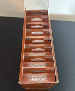 ONE PIECE TREASURE BOOSTER SET BOX DISPLAY CASE ENGLISH NOT SEALED - Image 3
