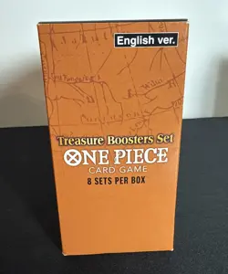 ONE PIECE TREASURE BOOSTER SET BOX DISPLAY CASE ENGLISH NOT SEALED - Image 5
