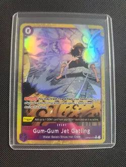 Gum-Gum Jet Gatling OP03-072 Alt Rare PRB02 One Piece TCG NM Canadian Seller! - Image 1