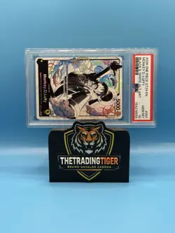 2026 ONE PIECE STARTER DECK ST29-BLACK/WHITE ALT ART #001 MONKEY D. LUFFY PSA 10 - Image 3