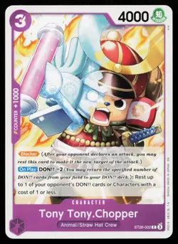 Tony Tony.Chopper ST26-002 Starter Deck 26: PURPLE/BLACK Monkey.D.Luffy - Image 1