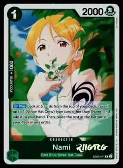 Nami EB02-017 Extra Booster: Anime 25th Collection One Piece NM - Image 1