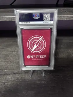 2025 ONE PIECE ST29 #001 EGGHEAD B&W MONKEY D. LUFFY LEADER PARALLEL PSA 10 - Image 2
