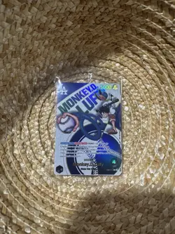 SEALED ⚾ DODGERS X ONE PIECE NIGHT COLLAB PROMO CARD MONKEY D. LUFFY OPTCG - Image 2