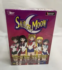 Vtg Sailor Moon Collectable Card Game 2 Player Premier Edition Starter Pack - Image 1