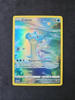 Lapras GG05/GG70 Crown Zenith: Galarian Gallery Full Art Card NM Condition - Image 1