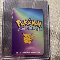 Snorlax #143 Pokemon Card Game Mini KFC 1998 - Image 2