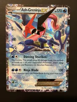 Ash-Greninja EX XY133 Xy Promo Holo Pokemon Card 2016 - Image 1