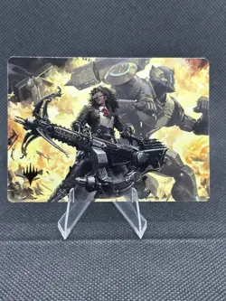 Magic: The Gathering Final Fantasy Art Series - Machinist’s Arsenal GOLD STAMPED - Image 1