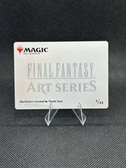 Magic: The Gathering Final Fantasy Art Series - Machinist’s Arsenal GOLD STAMPED - Image 2
