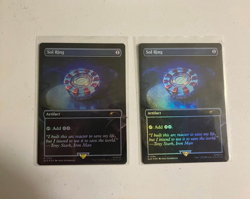 Magic the Gathering - Sol Ring- NM Near Mint - Secret Lair Marvel Foil - Image 1