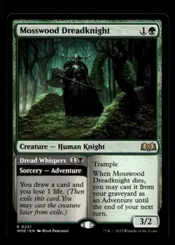 Mosswood Dreadknight 231 R Wilds of Eldraine - Image 1