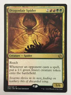 MTG Dragonlair Spider - Conspiracy: Take the Crown - Rare - Magic the Gathering - Image 1