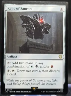 Relic of Sauron #79 Commander: Lord of the Rings Regular Rare - Image 1