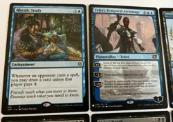 MTG Commander Lot Rhystic Study Morphic Pool Rune-scarred Demon Minamo Shizo Etc - Image 2