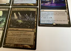 MTG Commander Lot Rhystic Study Morphic Pool Rune-scarred Demon Minamo Shizo Etc - Image 4