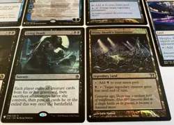 MTG Commander Lot Rhystic Study Morphic Pool Rune-scarred Demon Minamo Shizo Etc - Image 5