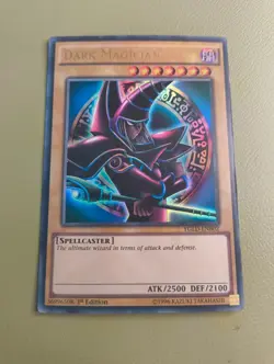 Dark Magician Ygld-Enb02 Ultra Rare 1st Edition LP - Image 2
