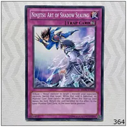 Ninjitsu Art of Shadow Sealing - REDU-EN089 - Common Unlimited Yugioh - Image 1