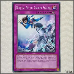 Ninjitsu Art of Shadow Sealing - REDU-EN089 - Common 1st Edition Yugioh - Image 1
