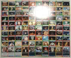 Lot of 100 UNION ARENA One-Punch Man, Shangri-La Frontier, Attack on Titan Set - Image 1