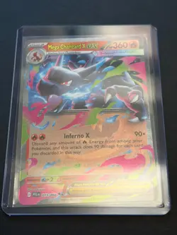 Mega Charizard X EX Phantasmal Flames 013/094 Double Rare Pokemon Card Takuyoa - Image 1