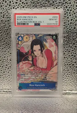 Boa Hancock (Illustration Box Vol.1) ST17-004 One Piece Promotion Cards PSA 10 - Image 1