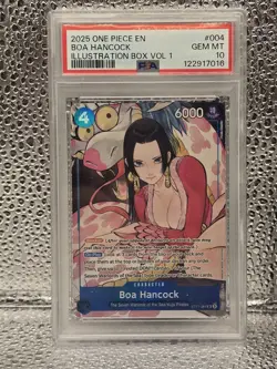 Boa Hancock (Illustration Box Vol.1) ST17-004 One Piece Promotion Cards PSA 10 - Image 2