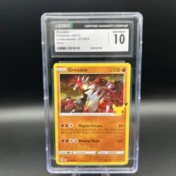 Pokemon Groudon Celebrations Card #017 CGC 10 - Image 1