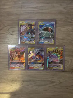 Tag Team Pokemon card lot 5 card collection (ALL Tag Team GX) - Image 1