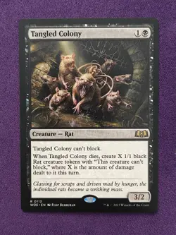 MTG Tangled Colony - Wilds of Eldraine NM - Image 1
