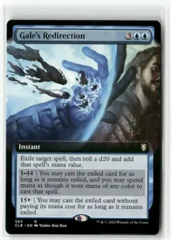 Gale's Redirection Extended Art Baldur's Gate MTG NM - Image 1