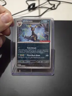Pokemon TCG Obsidian Flames Umbreon 130/197 GameStop Stamped Promo Sealed - Image 1