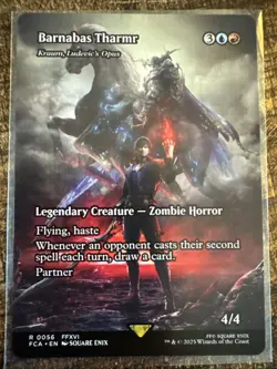 Magic the Gathering Final Fantasy Barnabas Tharmr #0056 Borderless Non Foil - Image 1