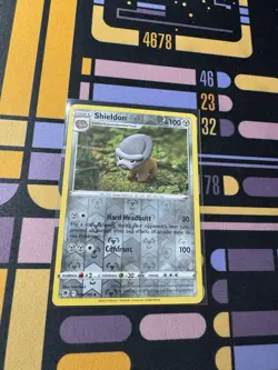 Shieldon Reverse Holo - 109/189 - Astral Radiance Pokemon 2022 - Image 1