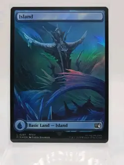 Island (FOIL) U #297 MTG Final Fantasy Magic FIN EN NM FF13 FFXIII - Image 1