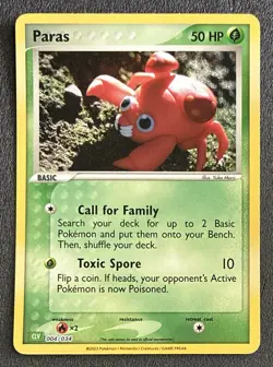 Paras 004/034 NM Trading Card Game Classic Holo Pokemon - Image 1
