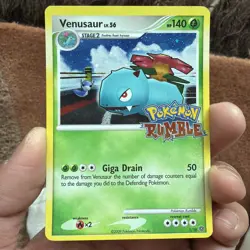 Pokemon Rumble Venusaur Holo Extremely Clean - Image 1