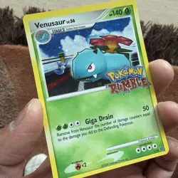 Pokemon Rumble Venusaur Holo Extremely Clean - Image 4