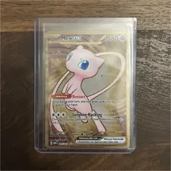 The Pokemon Company Mew ex 205/165 SV 151 Full Art Holo Hyper Rare. Metal card - Image 1