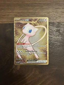The Pokemon Company Mew ex 205/165 SV 151 Full Art Holo Hyper Rare. Metal card - Image 2
